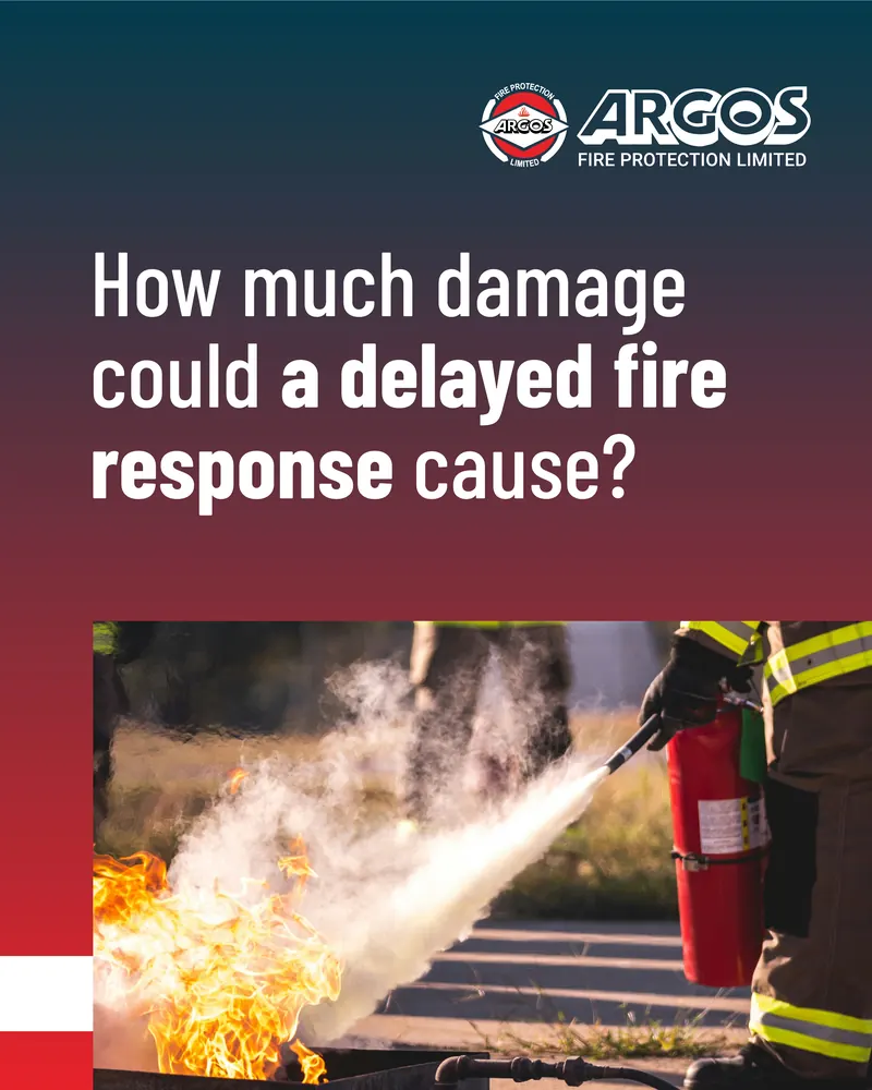 Argos Fire Protection social media post designed by Bigbox
