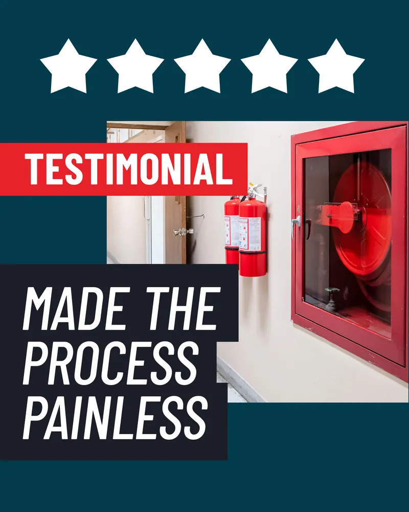 Argos Fire Protection social media post designed by Bigbox