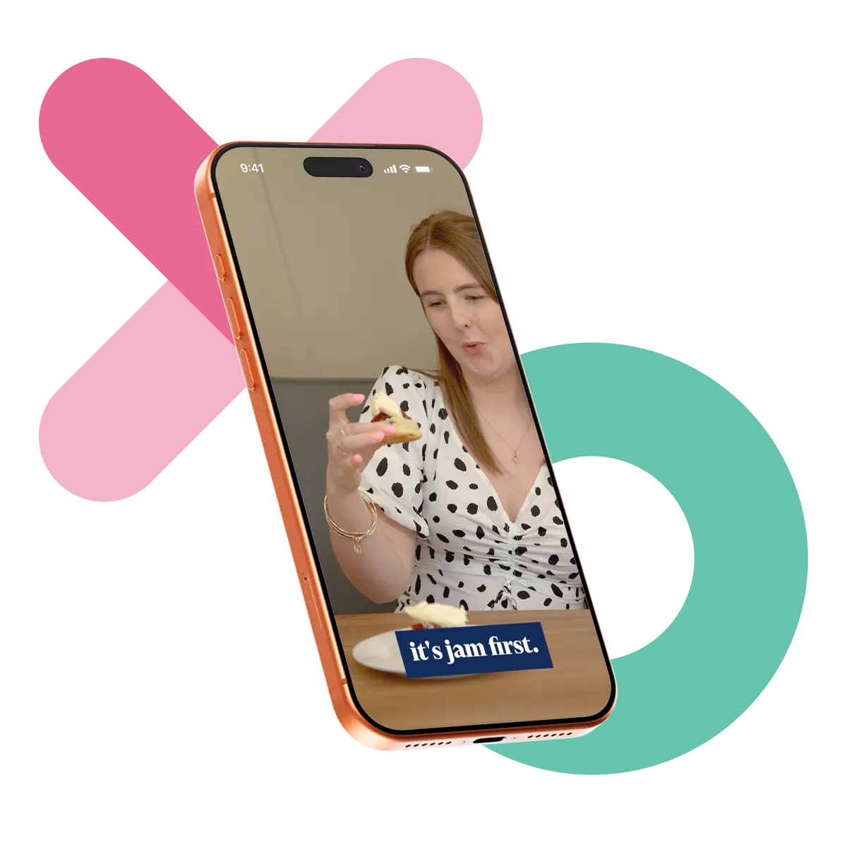 Paul Robinson content shown on a phone